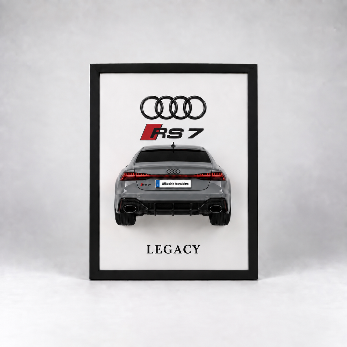 3D Autorahmen AUDI