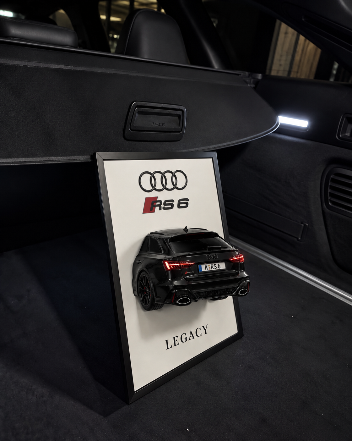 3D Autorahmen AUDI