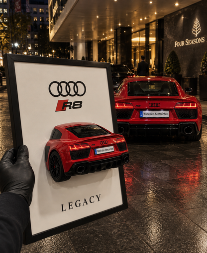 3D Autorahmen AUDI