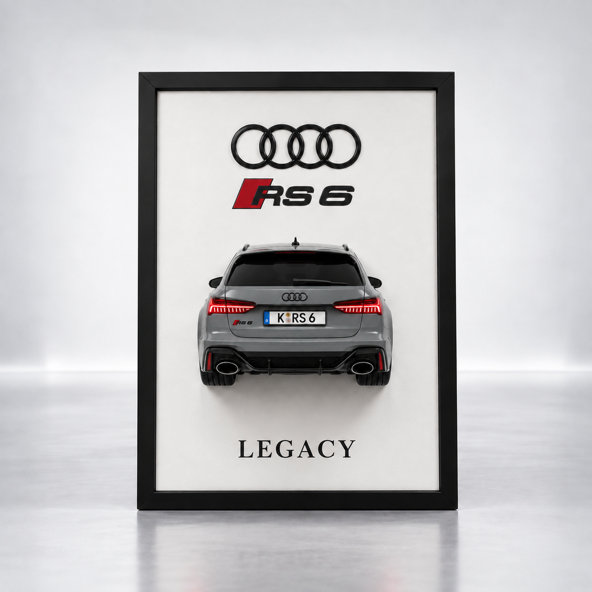 3D Autorahmen AUDI