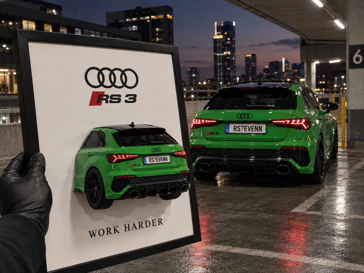 3D Autorahmen AUDI