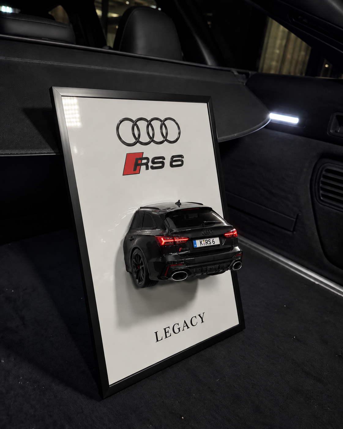3D Autorahmen AUDI