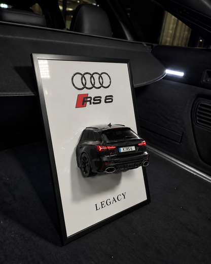 3D Autorahmen AUDI