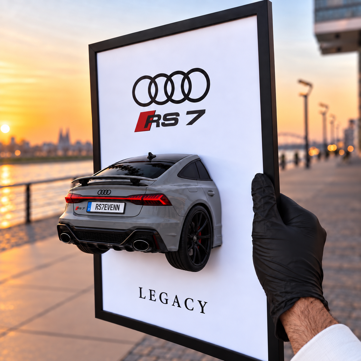 3D Autorahmen AUDI