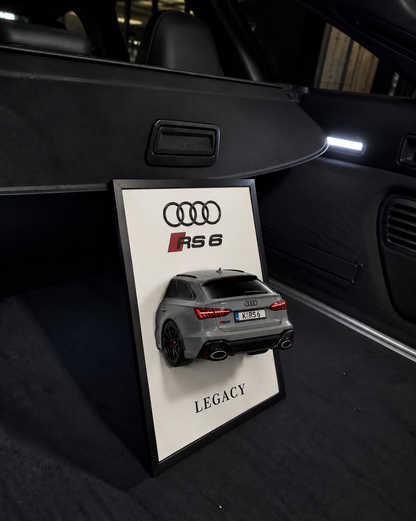 3D Autorahmen AUDI