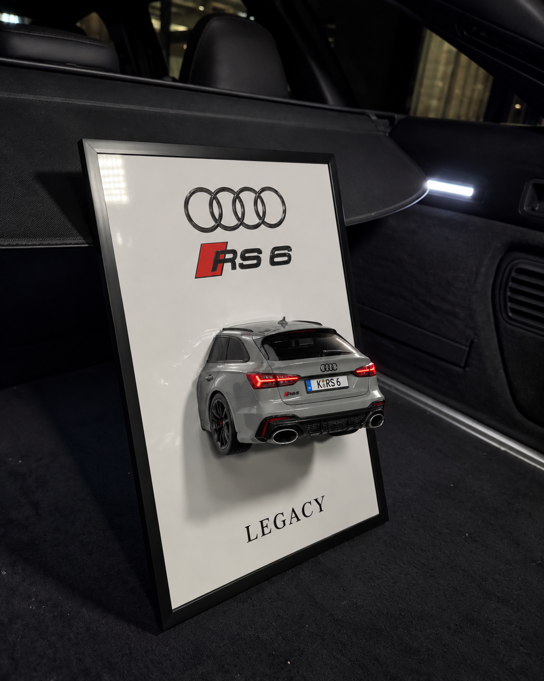 3D Autorahmen AUDI