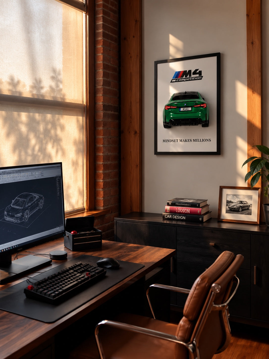 BMW M4 Competition – Büro Lifestyle