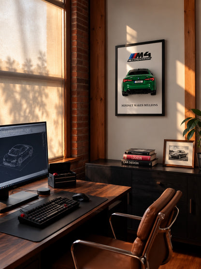 BMW M4 Competition – Büro Lifestyle